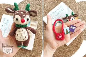 Read more about the article Amigurumi Reindeer Pattern By Khuc Cay