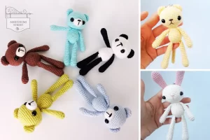 Read more about the article Free Cute Amigurumi Animal Patterns by Kristi Tullus